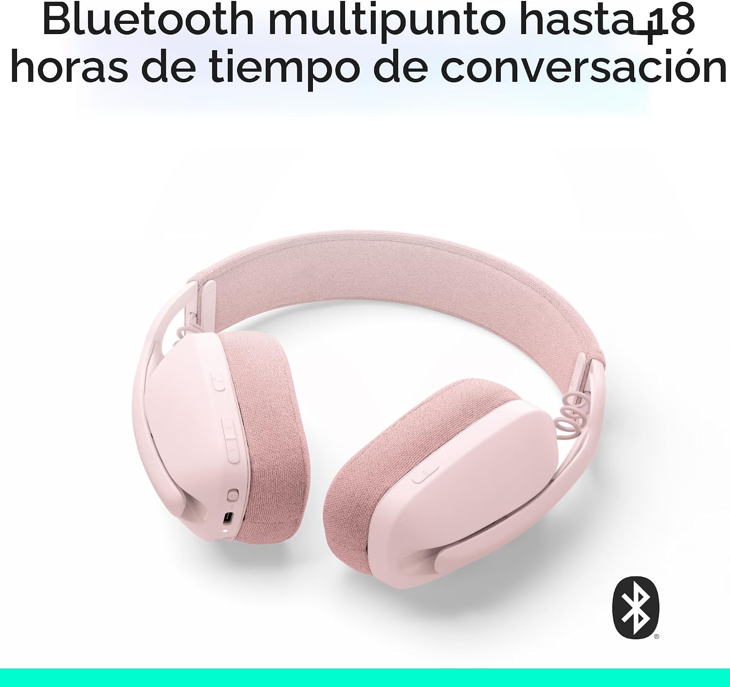 Logitech Zone Vibe 100 - Auriculares inalámbricos ligeros sobre la...