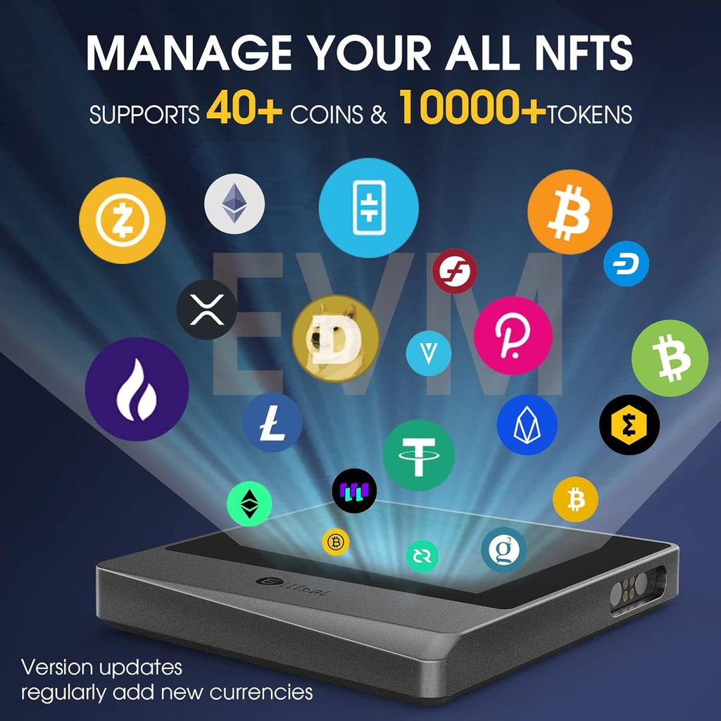 ELLIPAL Cartera criptográfica con espacio de aire, Titan Mini, 1000...