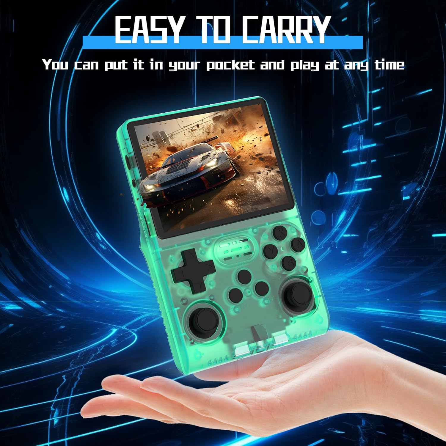 RegiisJoy 30000 en 1 Consola de Juegos de Mano, Pantalla IPS de 3.5...