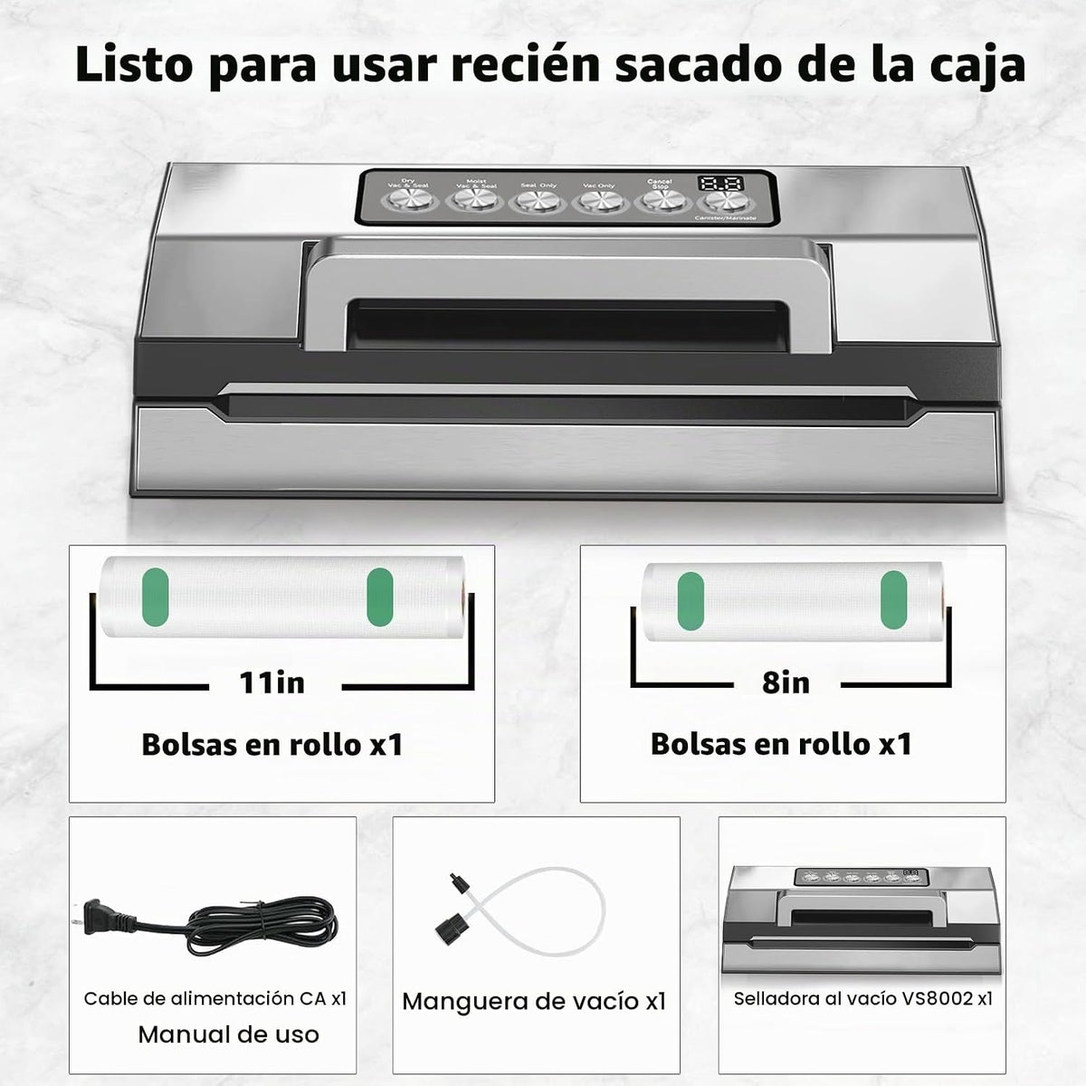 Sellador de precisión al vacío rápido, sellador al vacío automático...