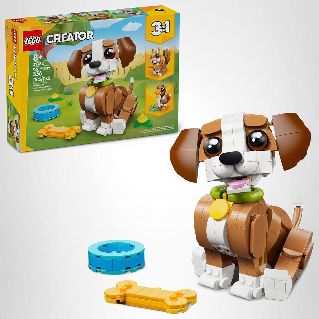 LEGO Creator 3 en 1 Animales Lindos: Juguete de Construcción de Per...