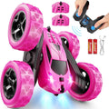 QUNREDA - Autos RC, coche de control remoto rosa para niñas, 2.4 GH...