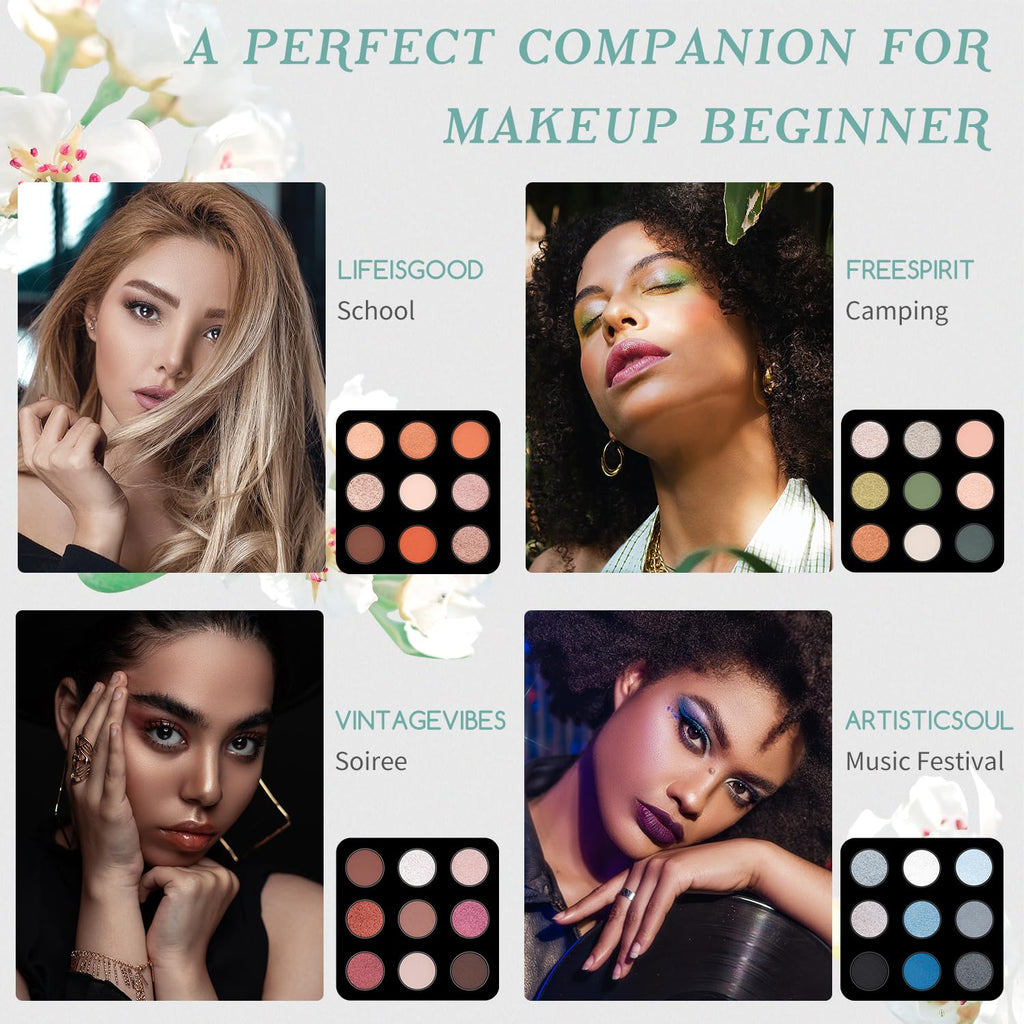 Color Nymph Kits de Maquillaje para Principiantes Regalo para Adole...