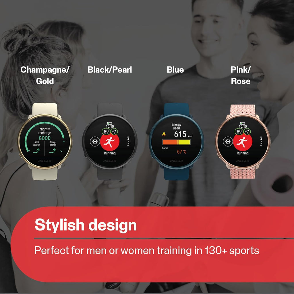 POLAR Ignite 2 Series Reloj inteligente resistente al agua con GPS,...