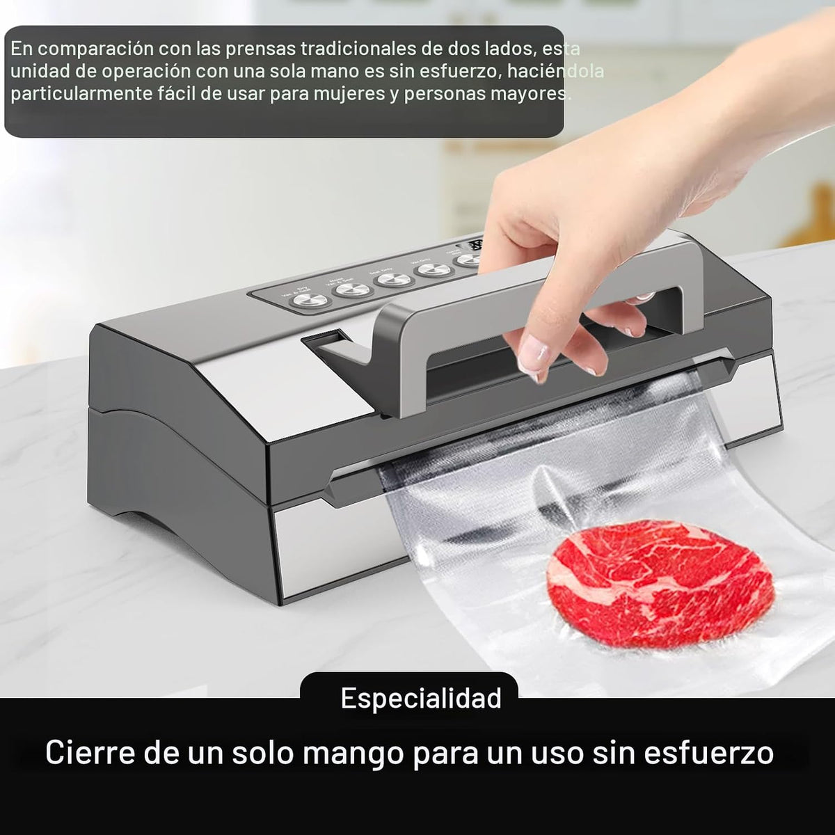 Sellador de precisión al vacío rápido, sellador al vacío automático...
