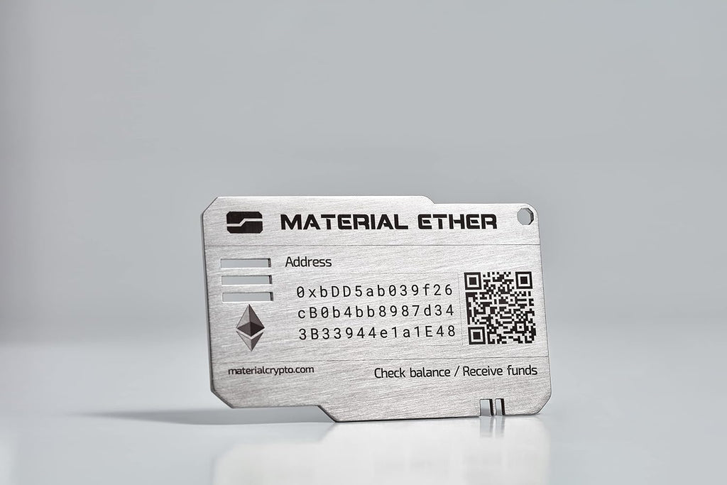 Material Ether \u2013 Cartera física ETH \u2013 Inhackable \u2013 D...