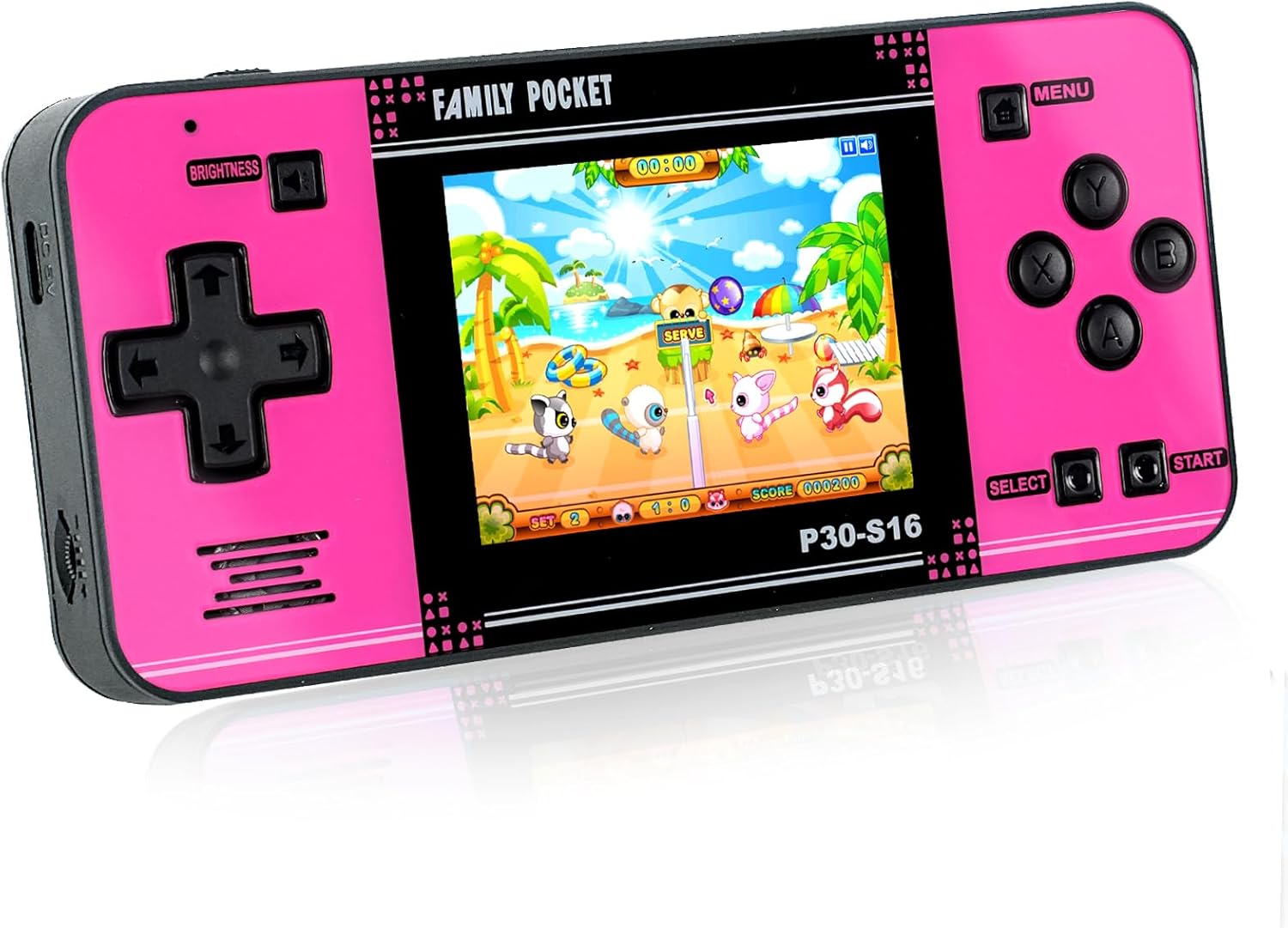 Juego de mano para niños, 220 videojuegos retro precargados, reprod...