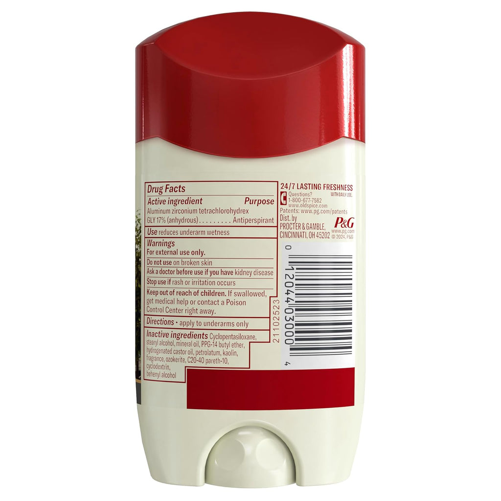 Old Spice Antitranspirante y Desodorante para Hombres Volcano con C...
