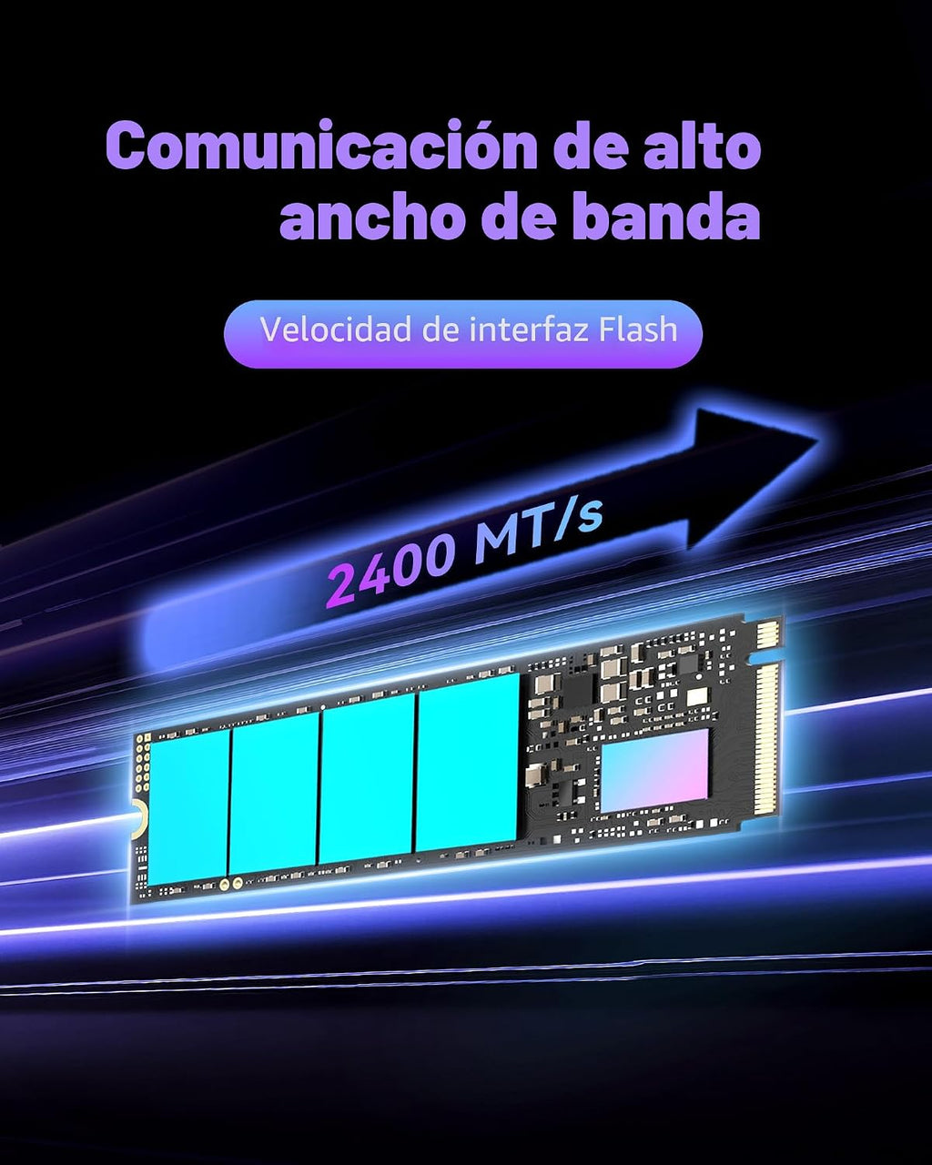 Acer Predator GM7 2TB SSD: M.2 2280 PCIe Gen 4 x4 NVMe 2.0, velocid...