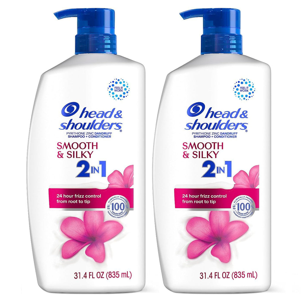 Head &amp; Shoulders Champú y acondicionador anticaspa, paquete ind...