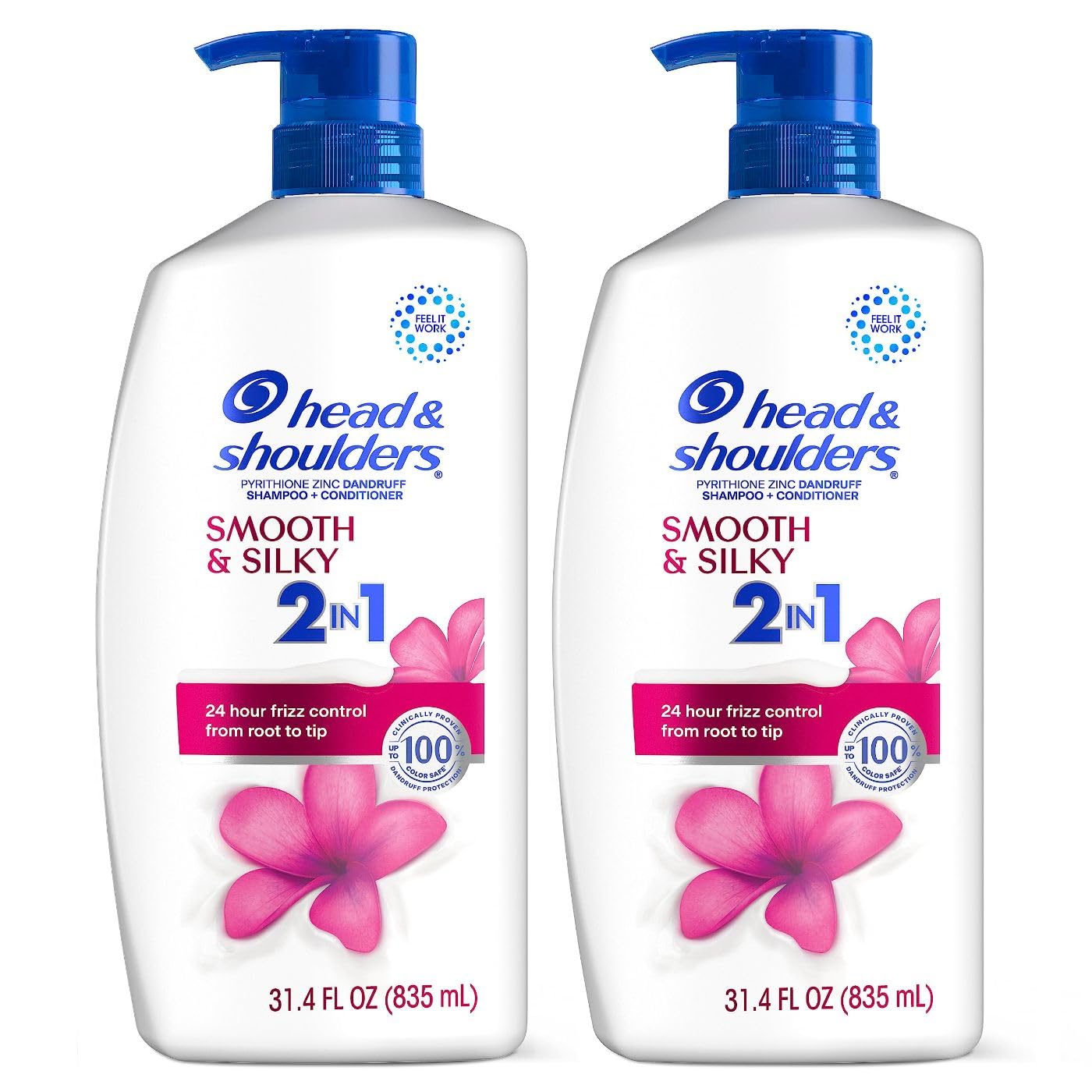 Head &amp; Shoulders Champú y acondicionador anticaspa, paquete ind...