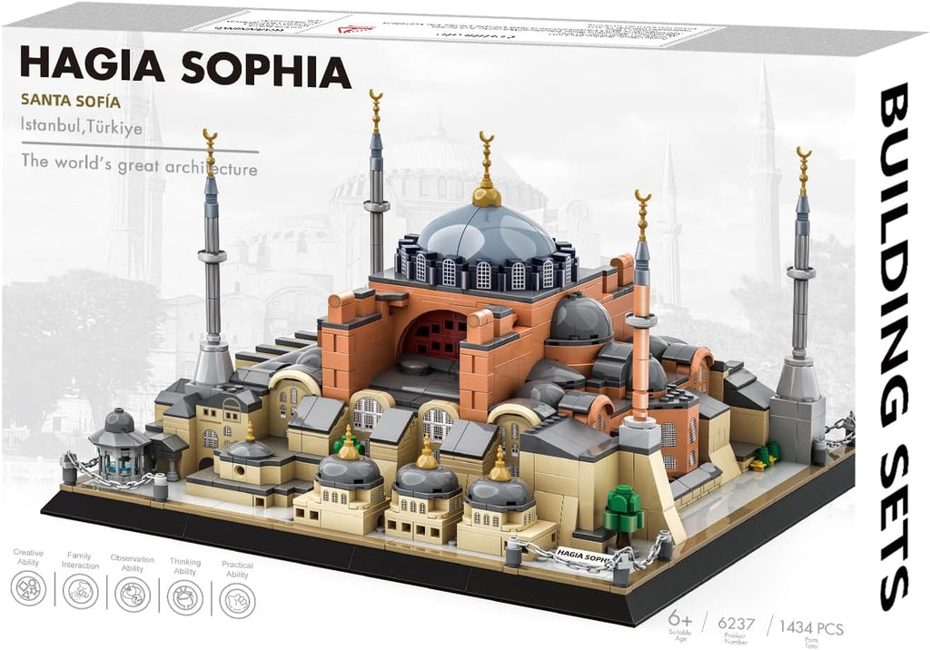 Myth Qholve Hagia Sophia Catedral Juego de Bloques de Construcción...