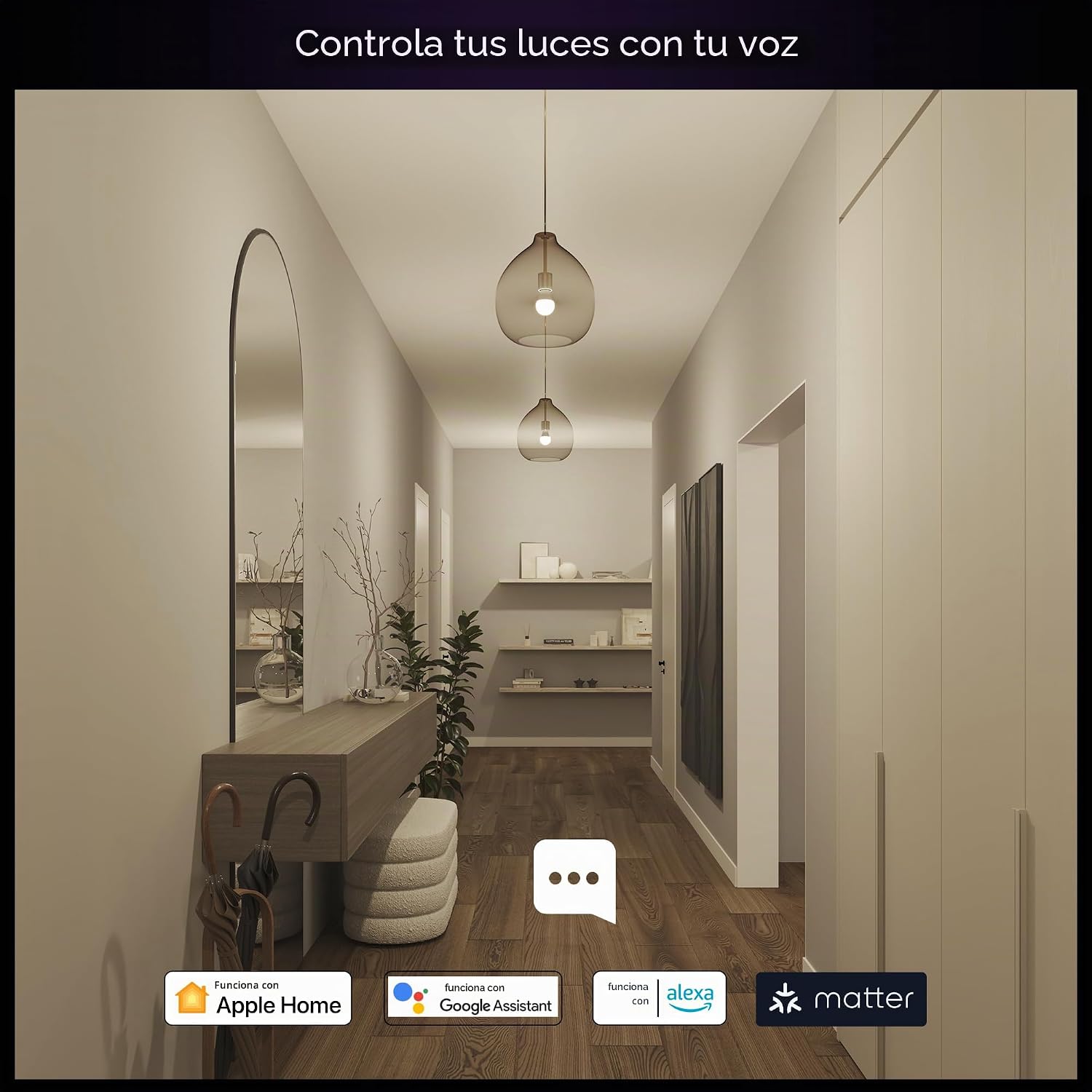Kit básico esencial de Philips Hue: Bridge + 4 bombillas inteligent...