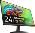 Sceptre Nuevo monitor para juegos de 24 pulgadas 100Hz 1ms DisplayP...