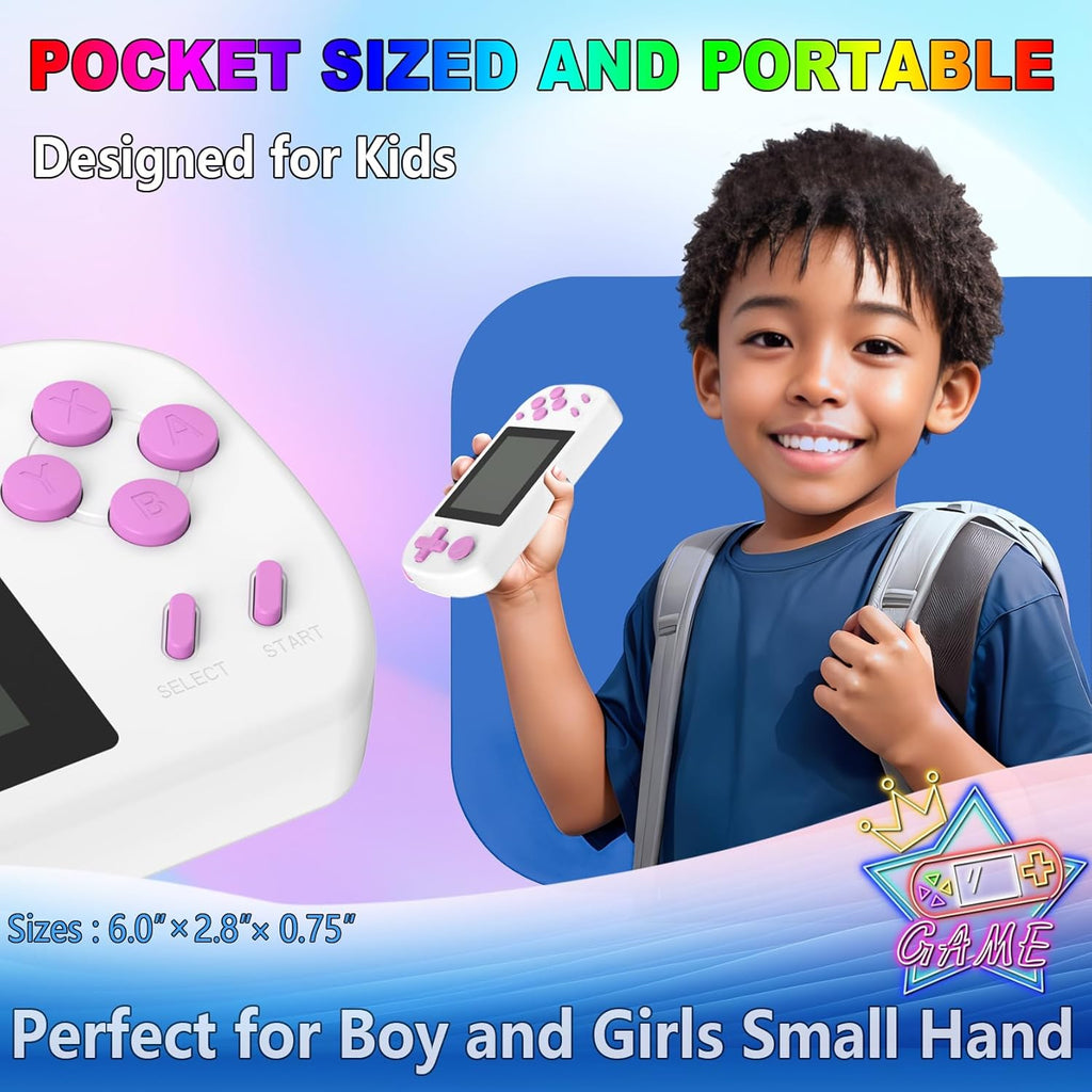 TEBIYOU Juegos de Mano para Niños con 218 Juegos de Video Integrado...