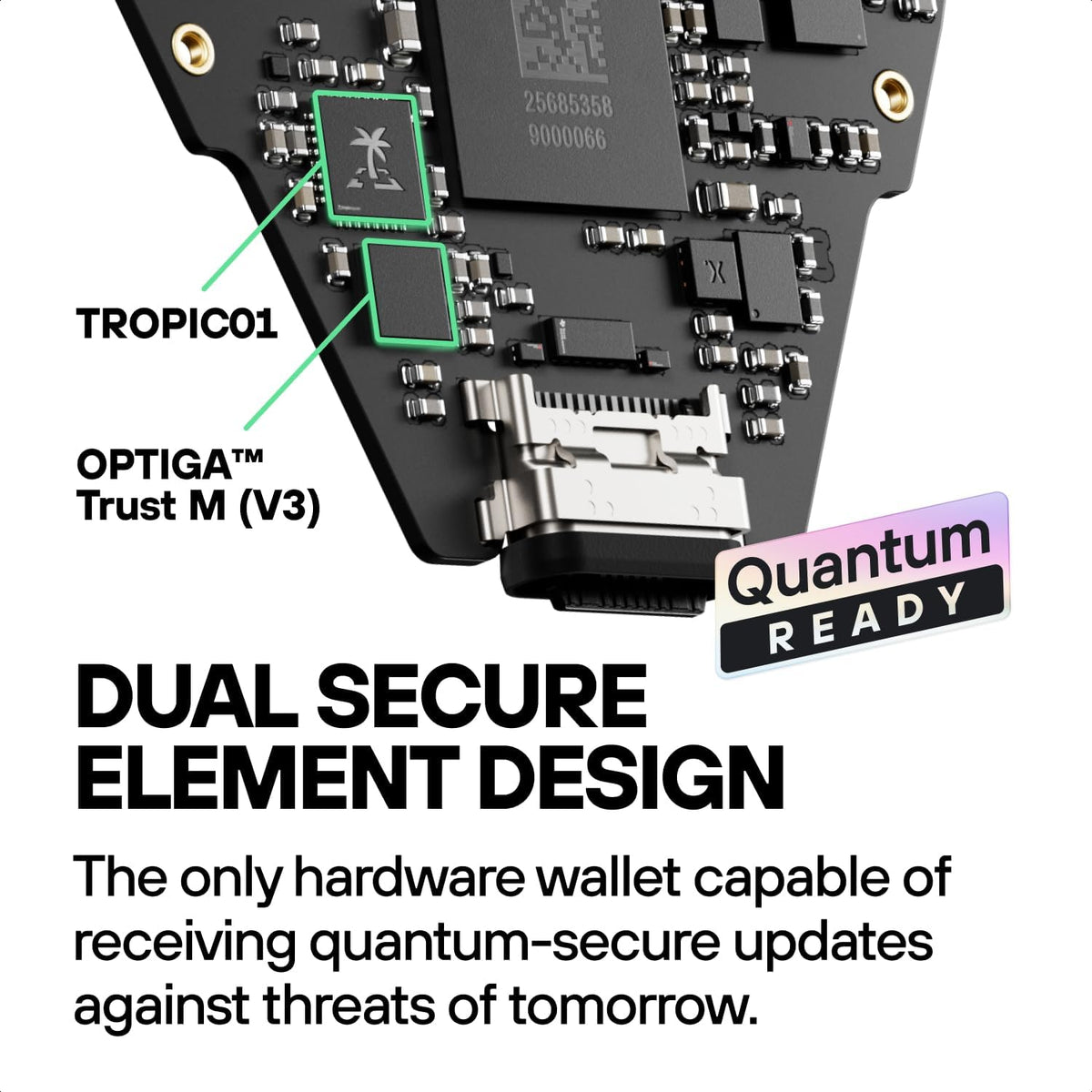 Trezor Safe 7 - Cartera de Hardware de Criptomoneda con Bluetooth,...