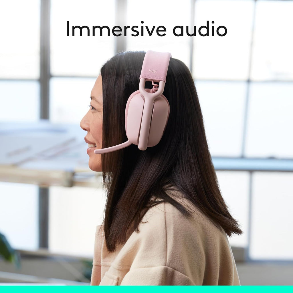 Logitech Zone Vibe 100 - Auriculares inalámbricos ligeros sobre la...