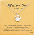 VZBarn Collar Delicado de Acero Inoxidable Chapado en Oro Faith par...