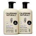 California Naturals - Champú y acondicionador de coco, natural, veg...