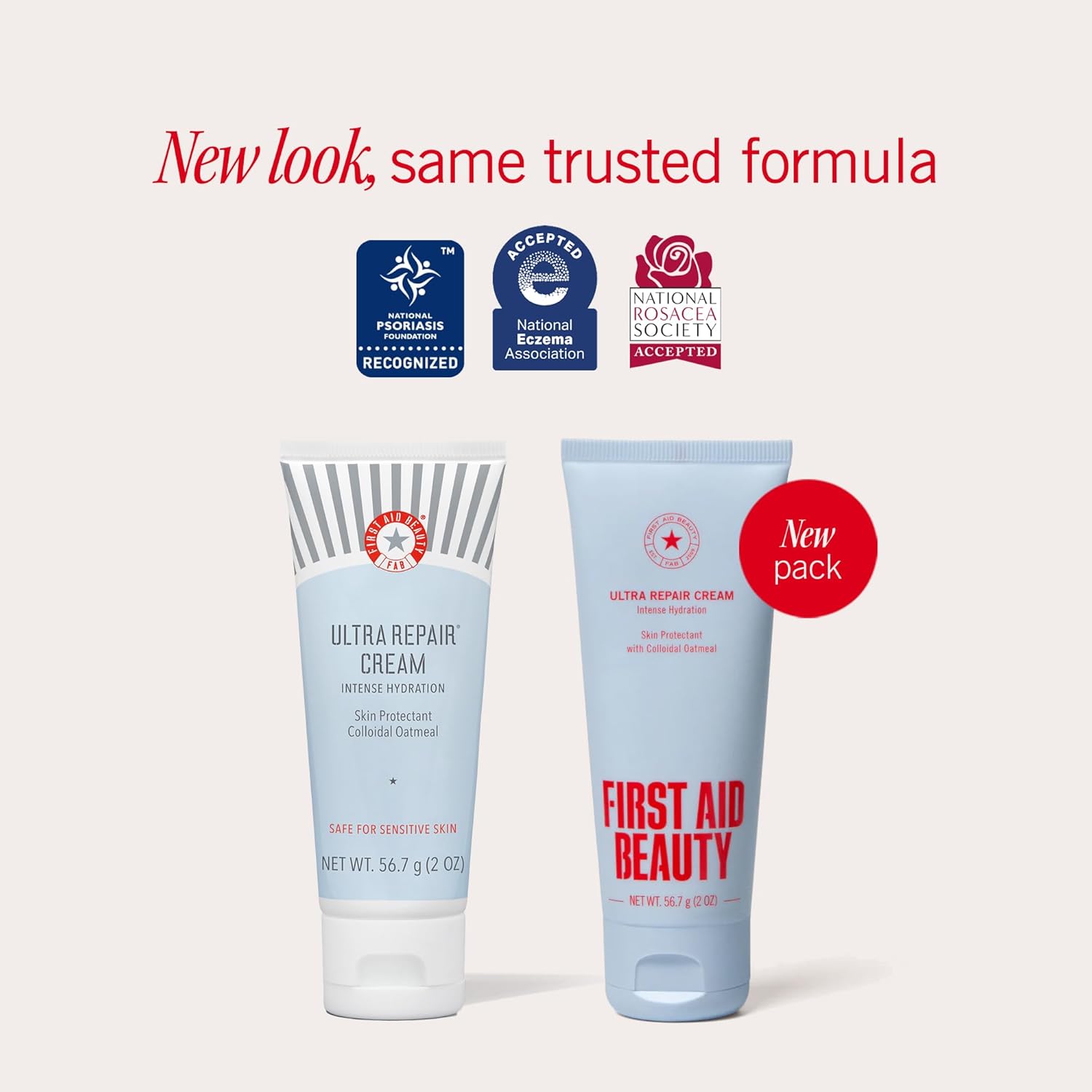 Crema ultra reparadora First Aid Beauty, hidratante facial y corpor...