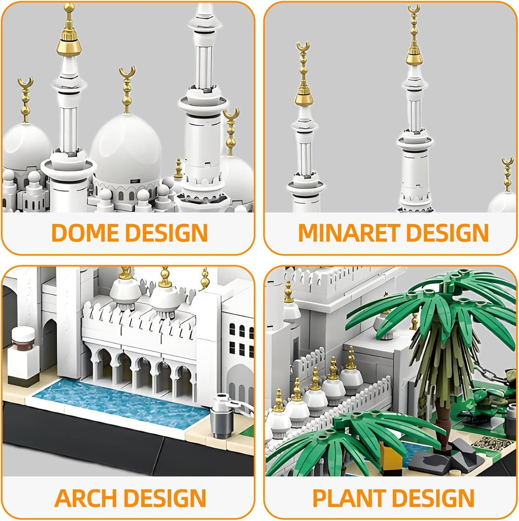 Myth Qholve Sheikh Zayed - Juego de bloques de construcción de la G...