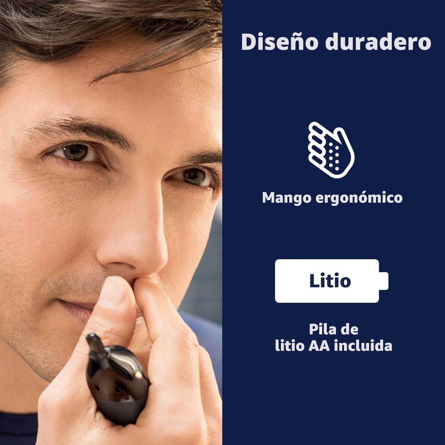 Norelco Philips Recortador de nariz 5000 para nariz, orejas y cejas...