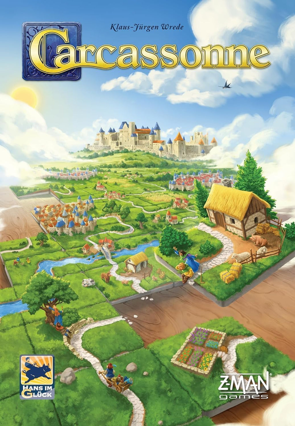 Asmodee Carcassonne Juego de Mesa - Juego Clásico de Estrategia de...