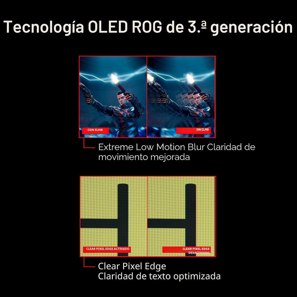 ASUS ROG Strix Monitor OLED para juegos de 27" (XG27AQDMGR) - 2...