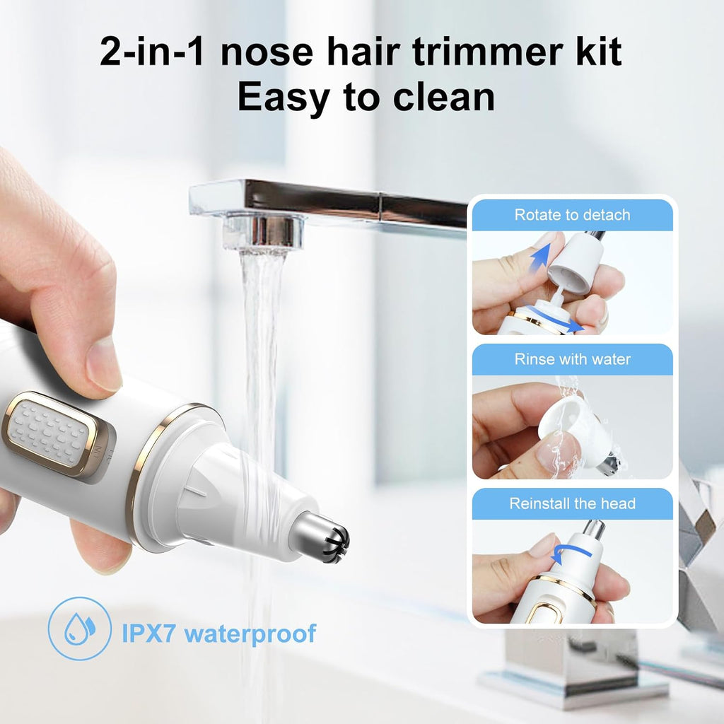 XOOMRSCP Recortadores de pelo de nariz para mujeres y hombres, reco...