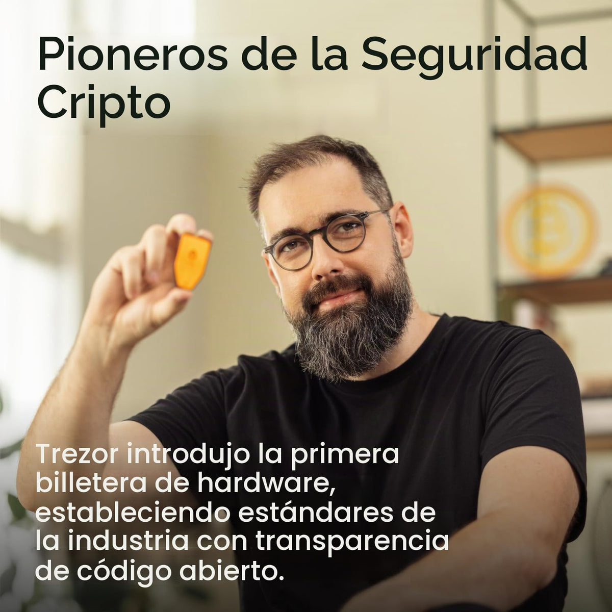 Trezor Safe 5 Crypto Hardware Cartera con pantalla táctil a color |...