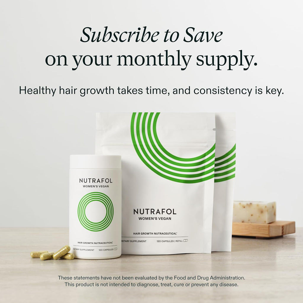 Nutrafol - Suplementos de crecimiento del cabello para mujeres de 1...