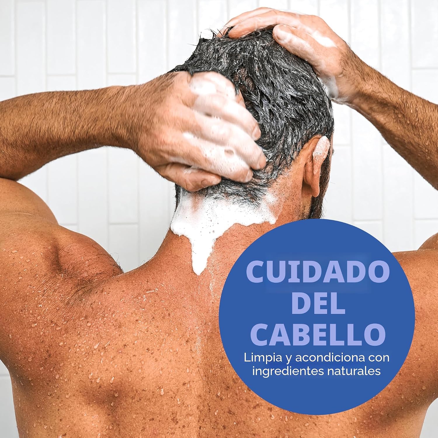 Dr. Squatch Paquete de cabello natural para hombres, cabello saluda...