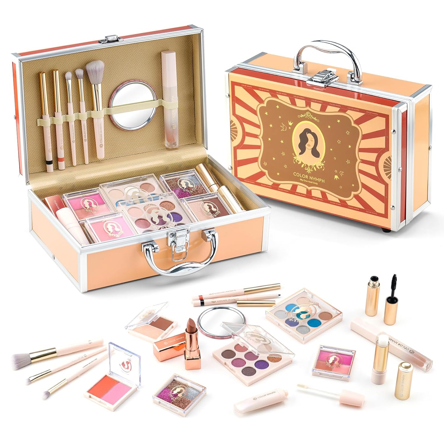 Kit de Maquillaje Todo en Uno Color Nymph para Chicas Adolescentes,...