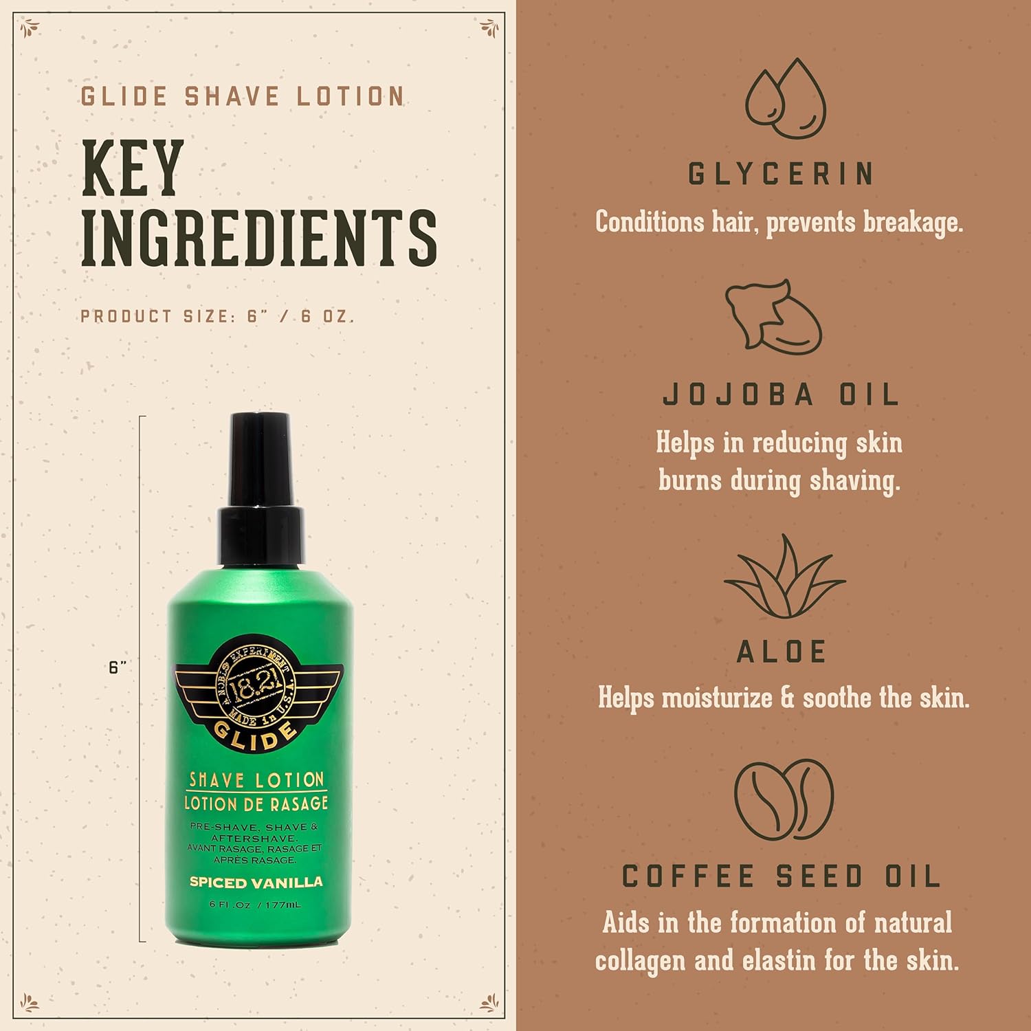 18.21 Man Made Crema de gel de afeitar transparente para hombres, v...