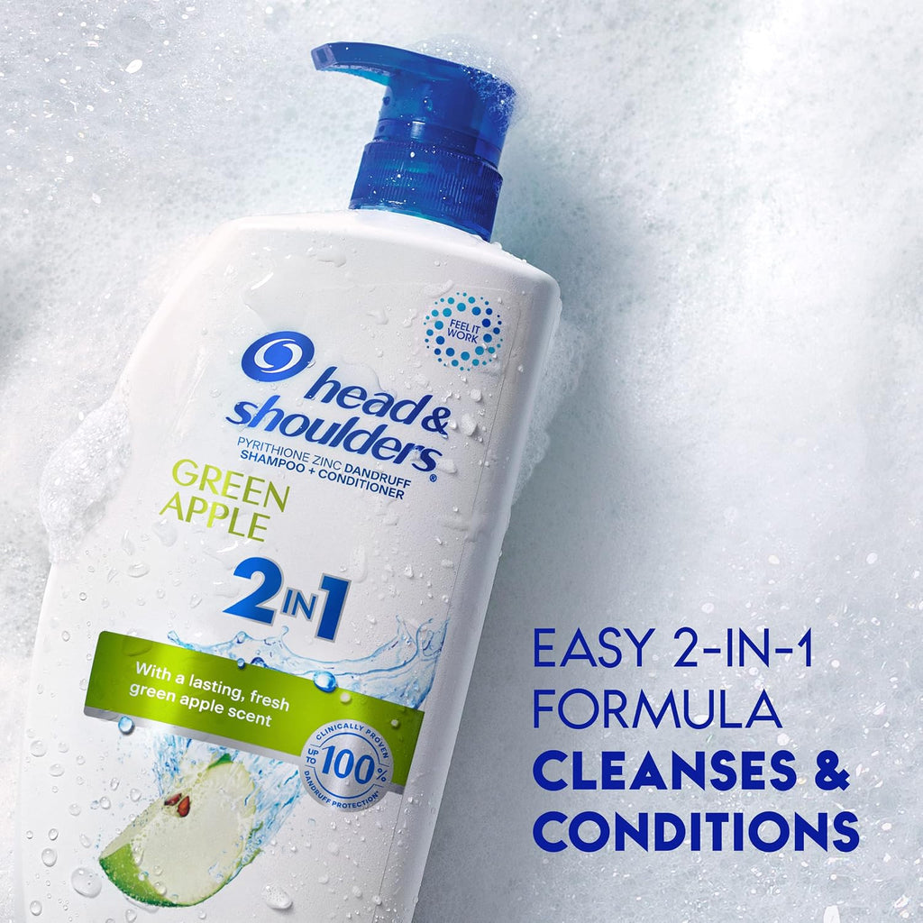 Head & Shoulders - Champú y acondicionador 2 en 1, tratamiento anti...