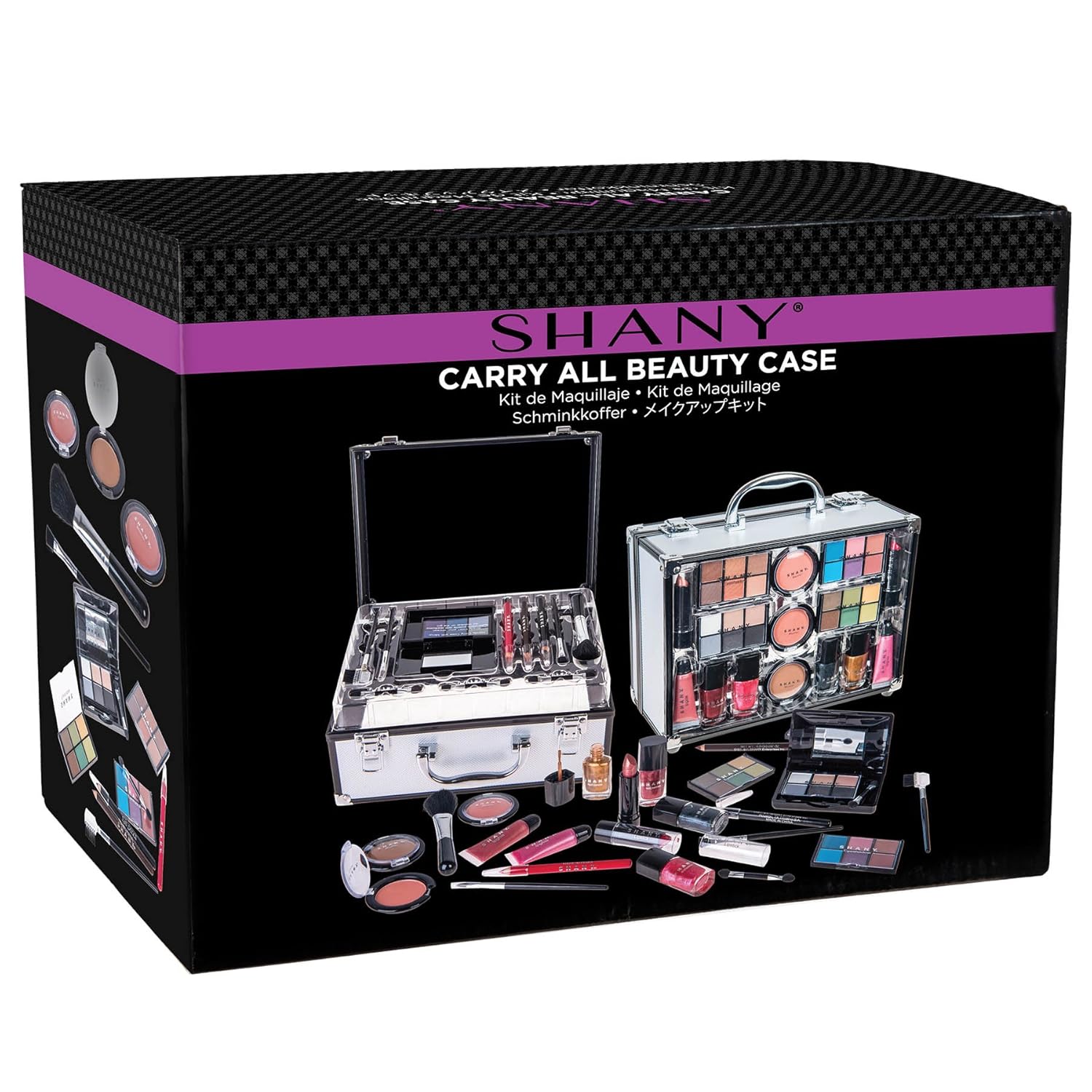 Valija, Shany Cameo cosméticos para kit de maquillaje con caja de a...