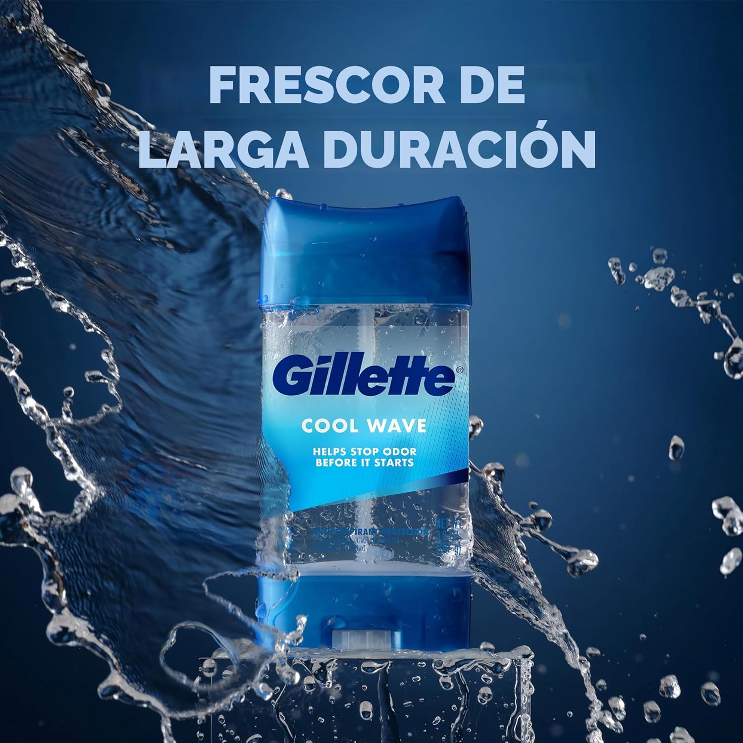 Gillette Antitranspirante y desodorante para hombres, resistencia c...