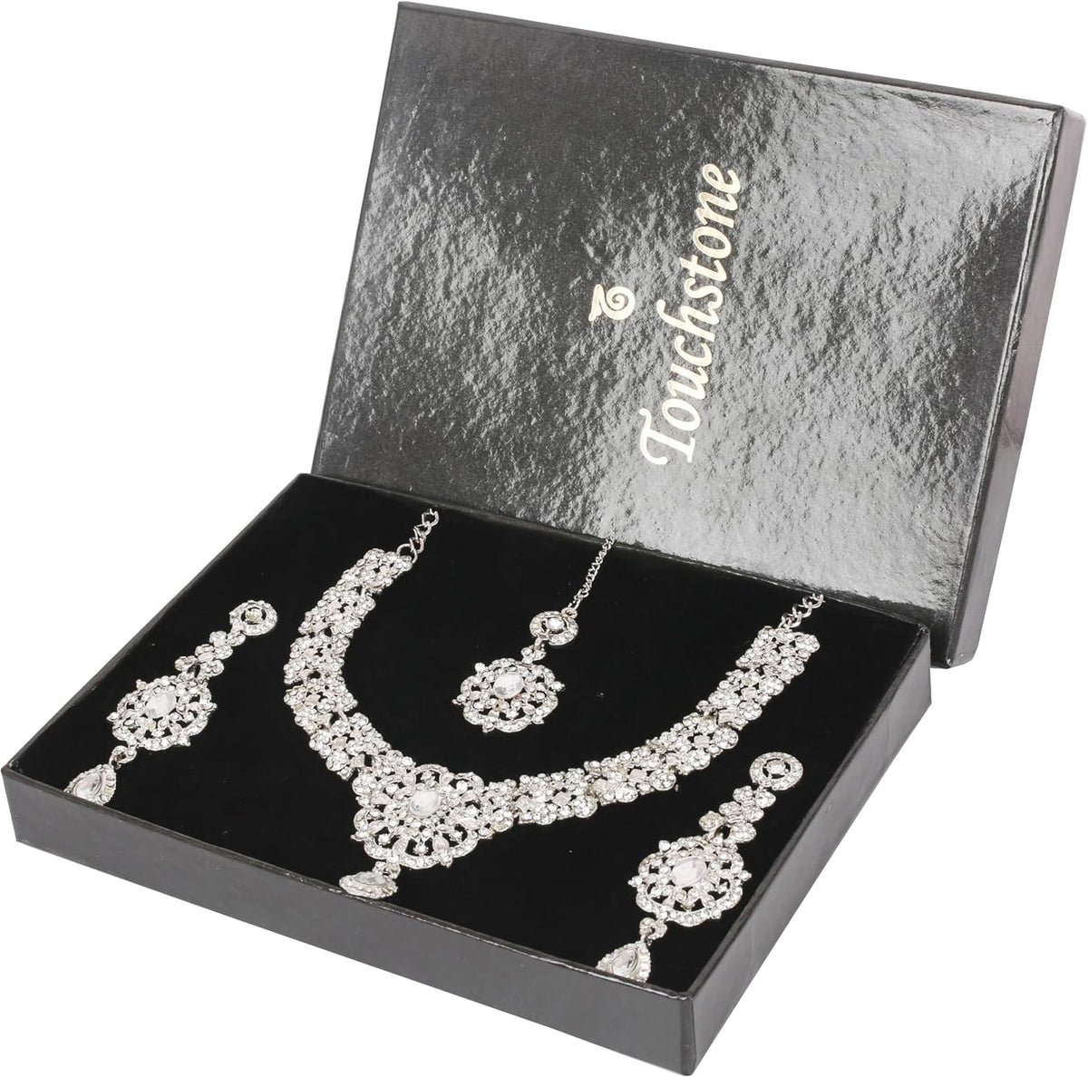 Conjuntos de joyas Touchstone para mujer, joyería india para boda,...
