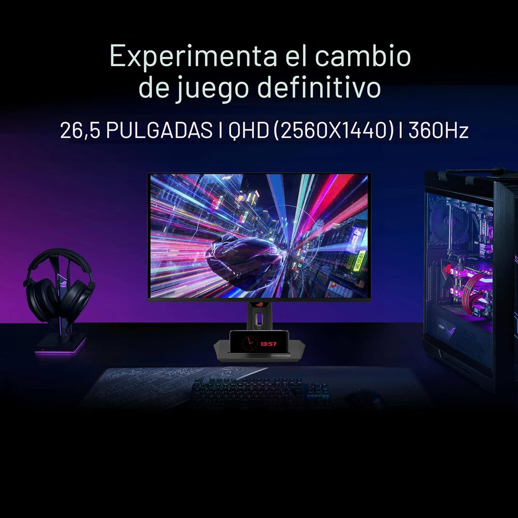 ASUS ROG Strix Monitor para juegos QD-OLED de 26.5" 1440P (XG27...