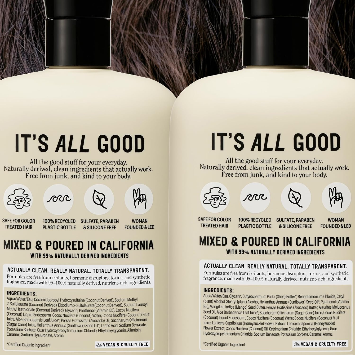 California Naturals Classic Clean Vanilla Bloom - Juego de champú y...
