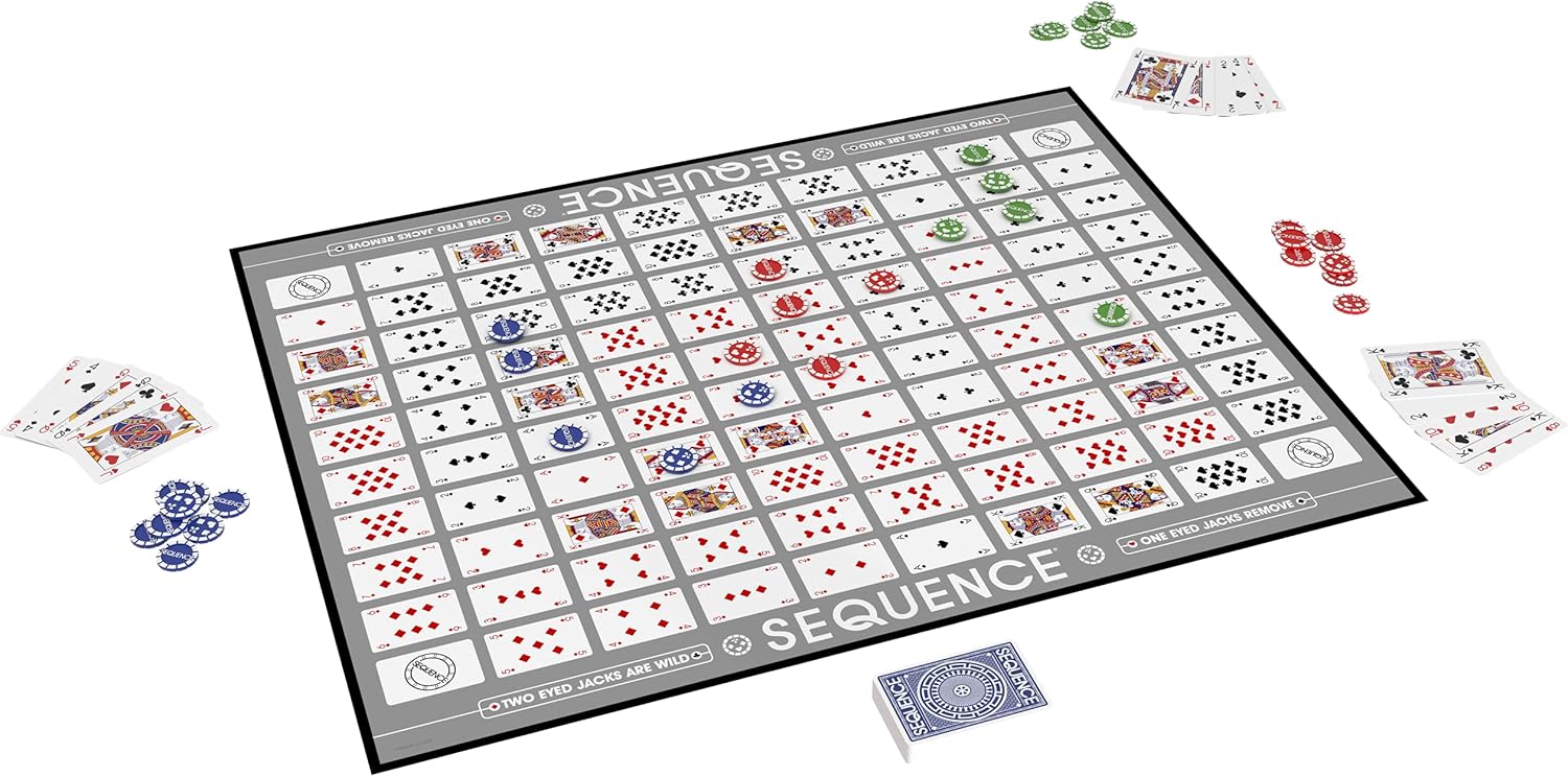 Sequence Premium Edition - Impresionante juego con tablero gigante...