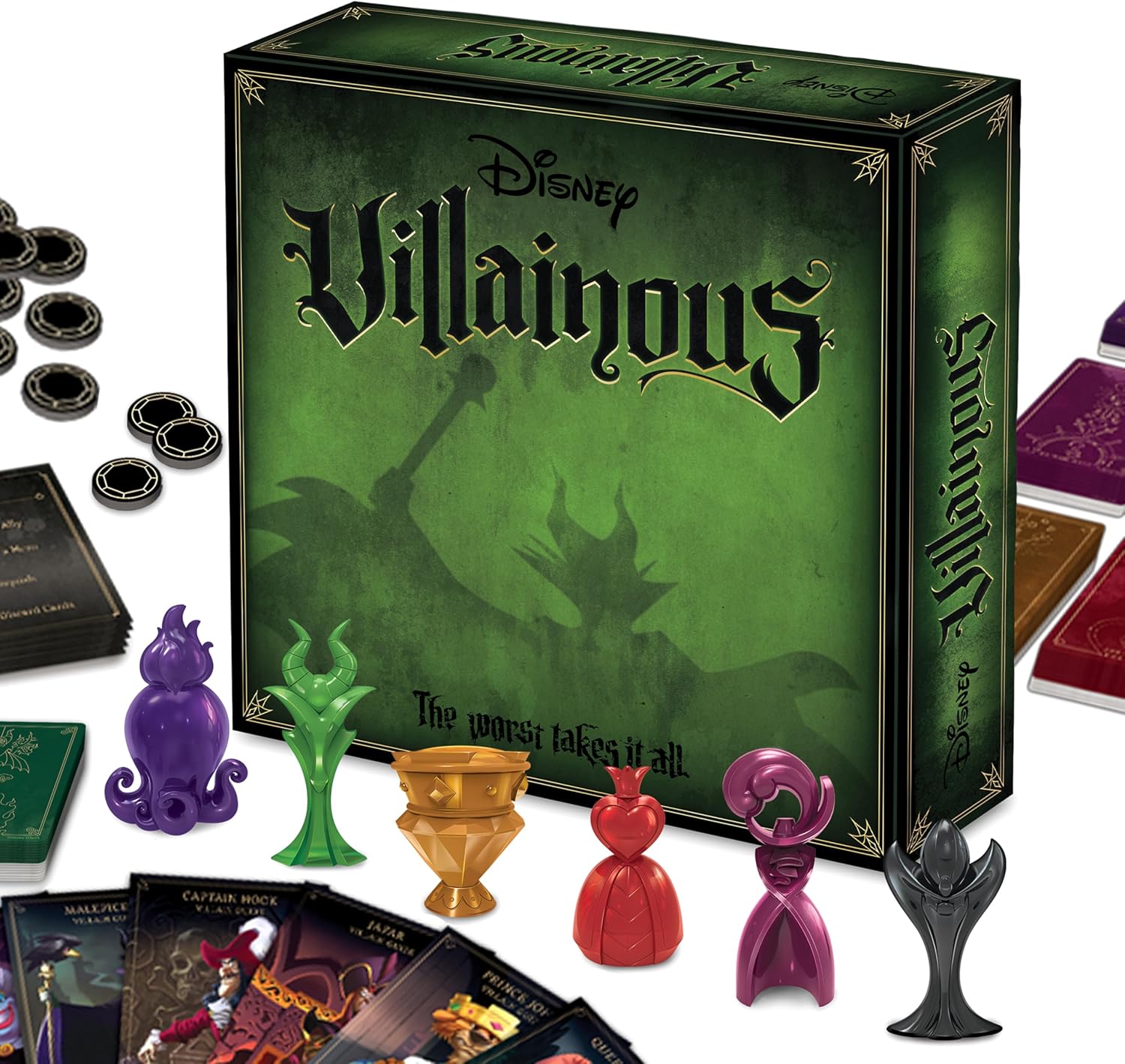 Ravensburger Disney Villainous Juego de mesa de estrategia para may...