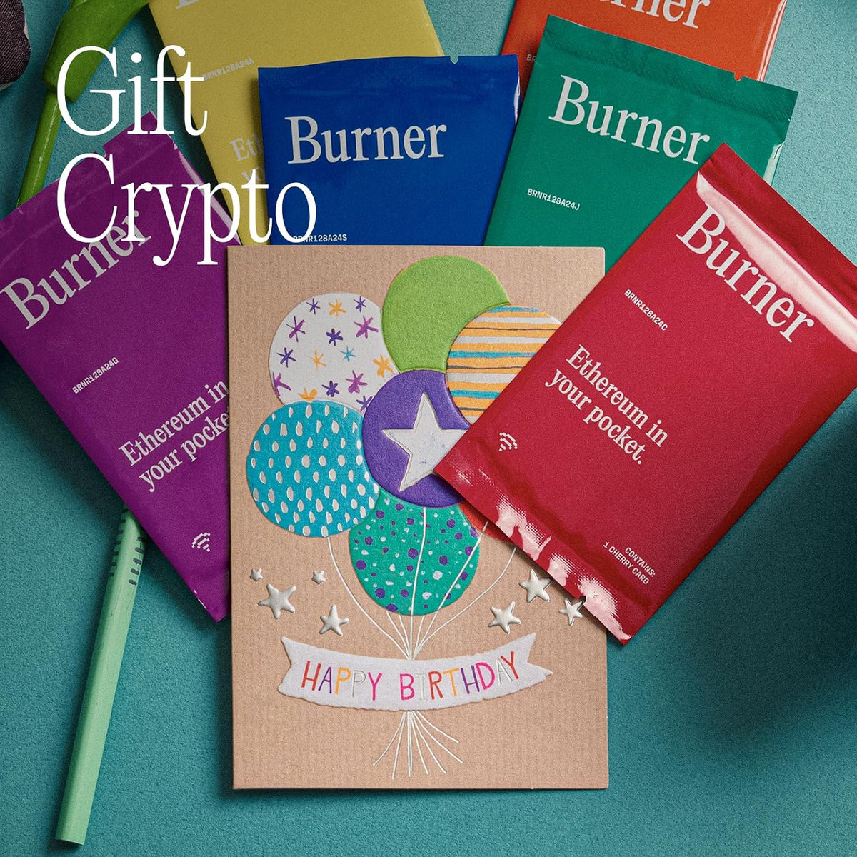 Burner Tarjeta Ethereum \u2013 Cartera ETH recargable física | Sin...