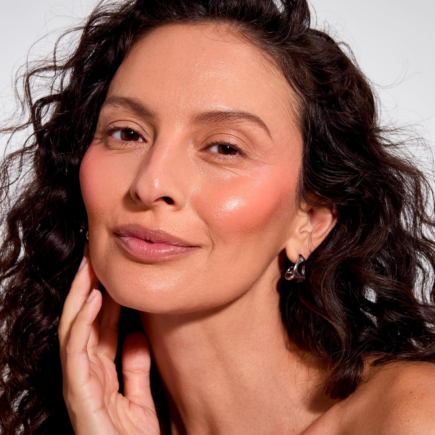 EarthsCure Crema Blush Stick (Malibu Sunrise - Peach Coral) - Tinte...