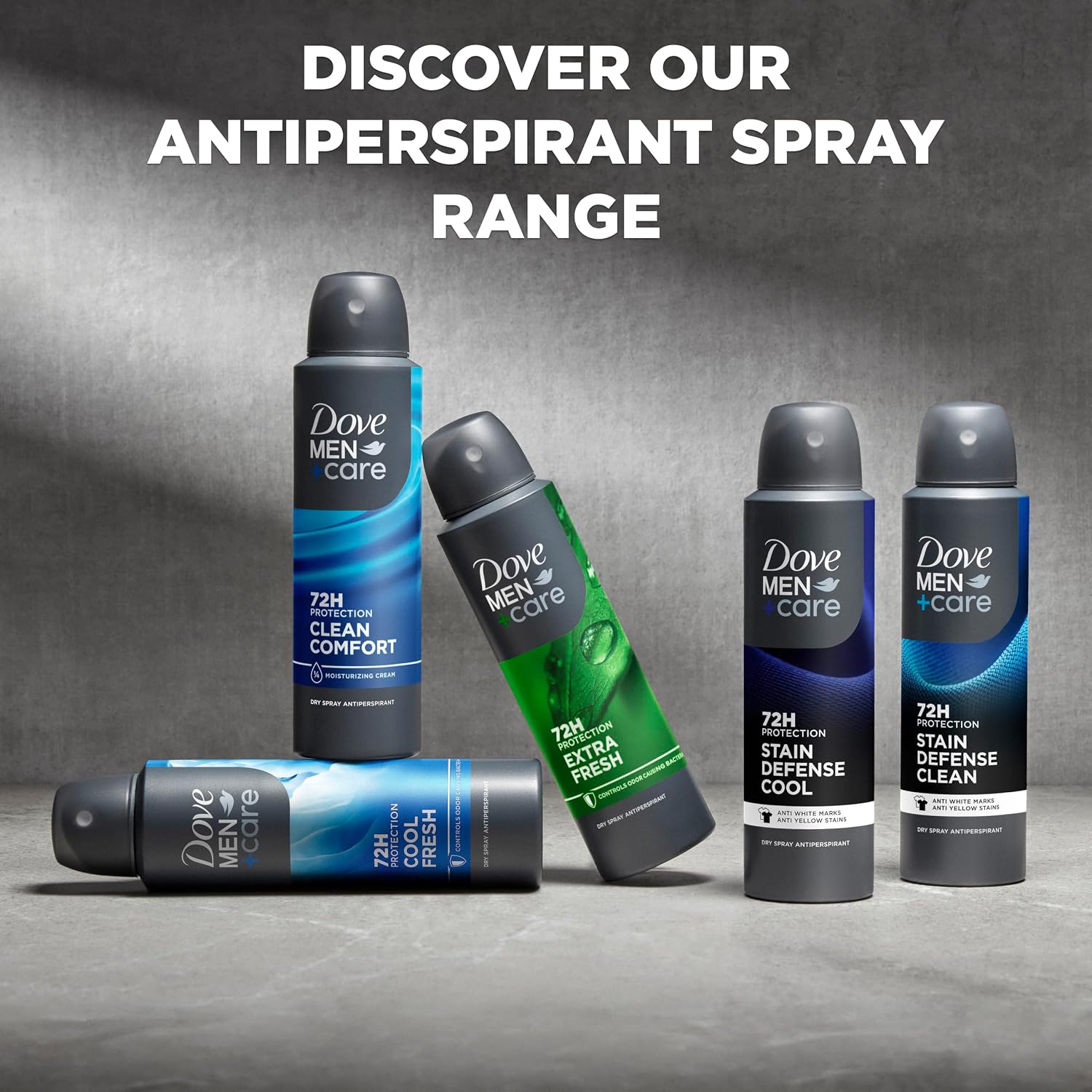 Dove Men+Care - Desodorante antitranspirante Clean Comfort, paquete...