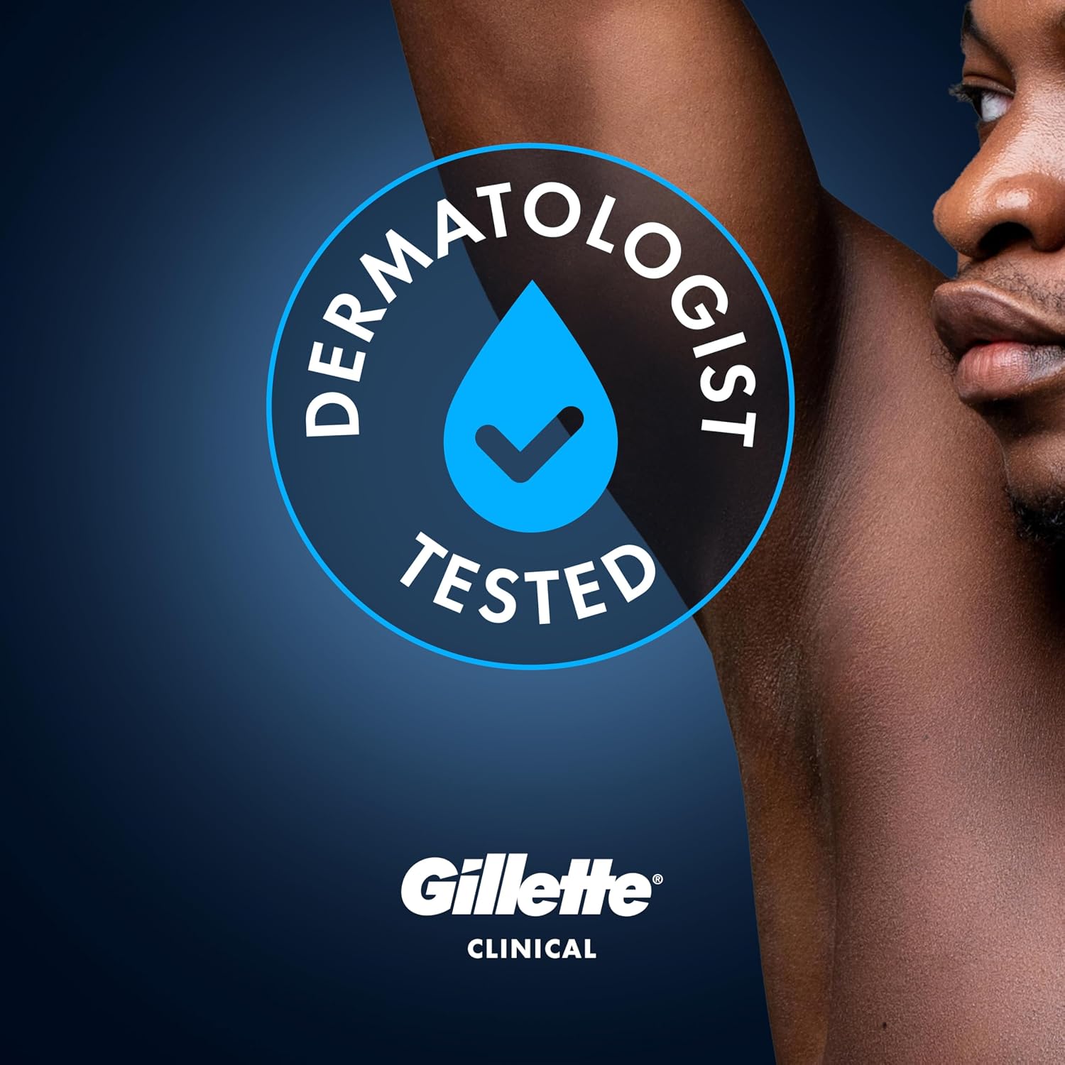 Gillette Antitranspirante clínico y desodorante para hombres, prote...