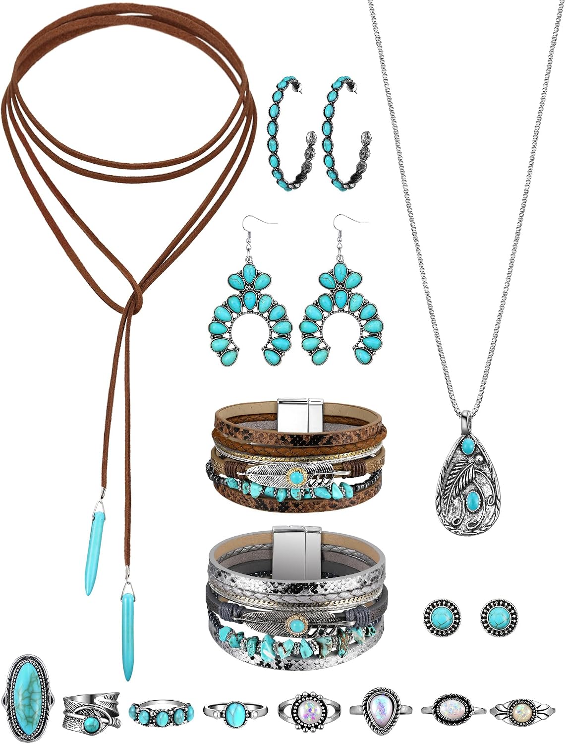 Inbagi Maitys 15 Pcs Halloween Joyería para Mujer Conjunto de Colla...