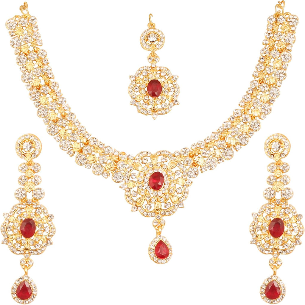 Conjuntos de joyas Touchstone para mujer, joyería india para boda,...