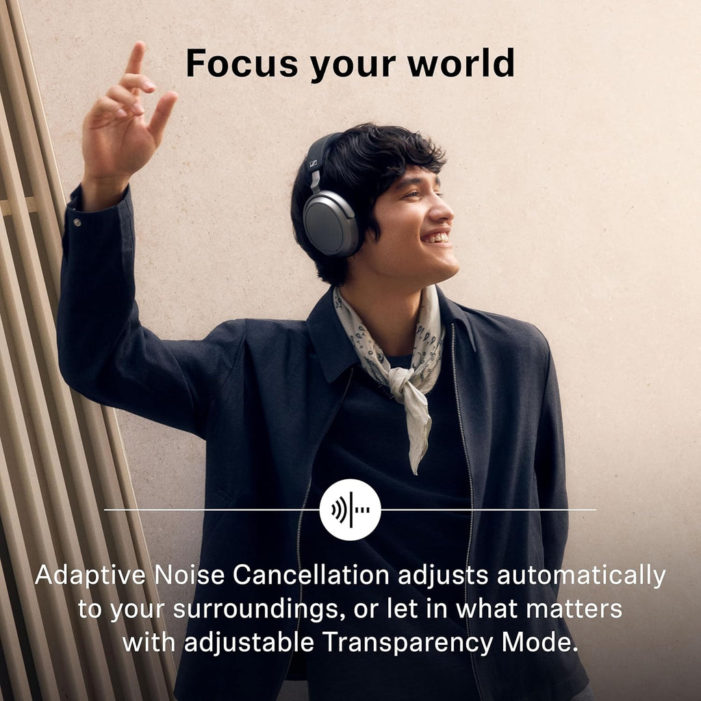 Sennheiser MOMENTUM 4 Wireless - Auriculares inalámbricos con cance...