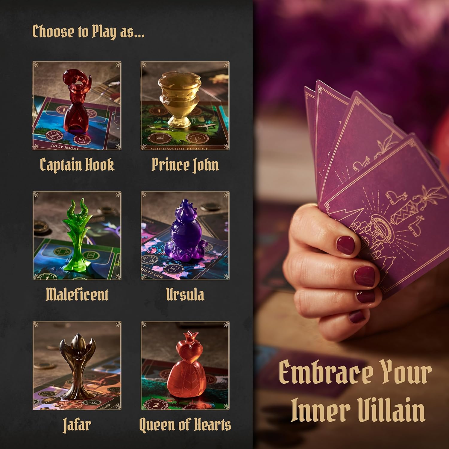 Ravensburger Disney Villainous Juego de mesa de estrategia para may...
